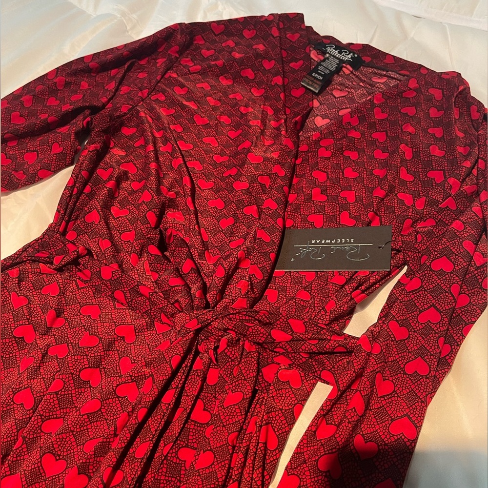Women’s Heart Patterned Robe